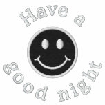 Smiley embroidered shirts