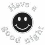 Smiley embroidered shirts