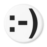 Smiley Emoticon Refrigerator Magnets