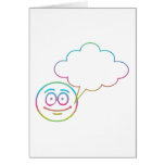 Smiley Face #1 with Speech Bubble cards