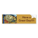 Smiley Face Balloon! Bumper Sticker