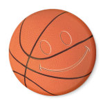 SMILEY FACE BASKETBALL magnets