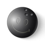 SMILEY FACE BOWLING BALL buttons