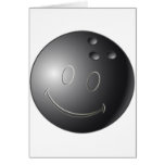 SMILEY FACE BOWLING BALL cards