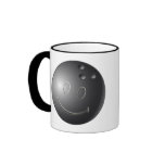 SMILEY FACE BOWLING BALL mugs