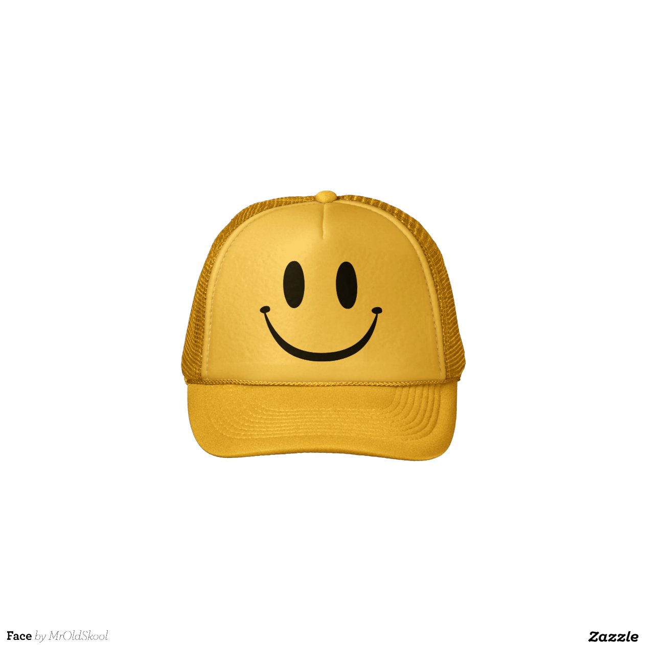 Smiley Face Cap Zazzle