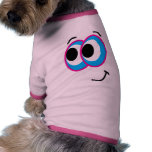 Smiley Face Doggy Tee pet clothing