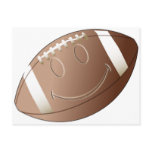 SMILEY FACE FOOTBALL postcards