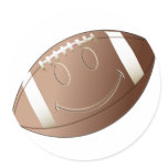 SMILEY FACE FOOTBALL stickers