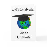 Smiley Face Graduation Party Invitation cards