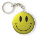 Smiley-face keychains