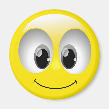 SMILEY FACE MAGNET