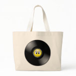 SMILEY FACE RECORD ALBUM bags