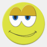 Smiley Face Sticker