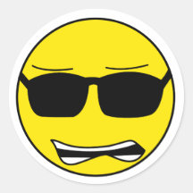 Smiley Face Sticker