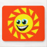 SMILEY FACE SUN MOUSEPAD
