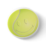 SMILEY FACE TENNIS BALL buttons