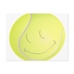 SMILEY FACE TENNIS BALL postcards