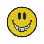 Smiley Face with Braces Embroidered Shirt