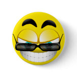 SMILEY FACE WITH SUNSHADES buttons
