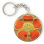 Smiley Flower Key Chain