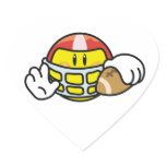 Smiley Football T-shirts and Gifts stickers