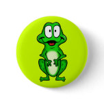 Smiley Frog Button