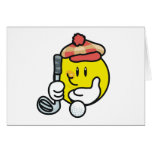 Smiley Golf Cards