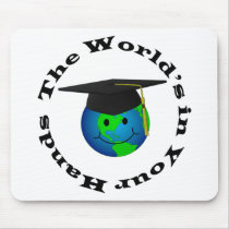 Smiley Grad Mousepad