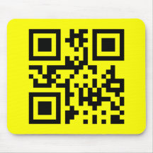Smiley ☺ Happy Face -- QR Code Mousemats