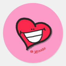 Smiley Love Sticker