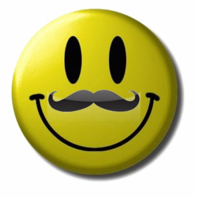 Smiley With Moustache