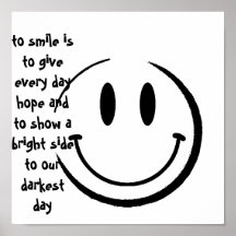smiley print