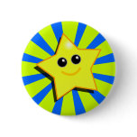 SMILEY STAR Button