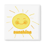 Smiley Sunshine magnets