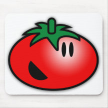 Smiley Tomato Head Mouse Mats