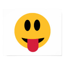 Smiley tongue posters