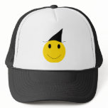 Smiley witch. Halloween t-shirts, cards and gifts. Mesh Hat