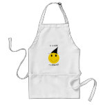 Smiley witch with LOLspeak Aprons
