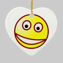 Smilie Grinsen smiley grin ornaments