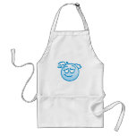 Smilie smiley cloud head cloud head aprons