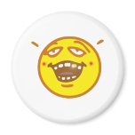 Smilie smiley gold tooth gold tooth magnet