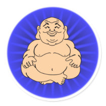 Smiling Buddha Sticker