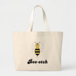 Smiling Bumble Bee Bee-otch Bag