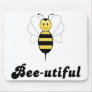 Smiling Bumble Bee Bee-utiful Mousepad