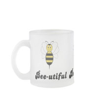 Smiling Bumble Bee Bee-utiful Mug