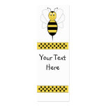 Smiling Bumble Bee Bookmark business cards