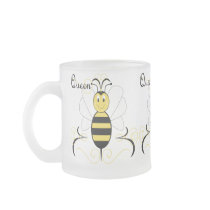 Smiling Bumble Bee Queen Bee Mug