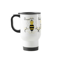 Smiling Bumble Bee Queen Bee Mug