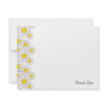 Smiling Daisy | Flat Thank You Note Card invitations